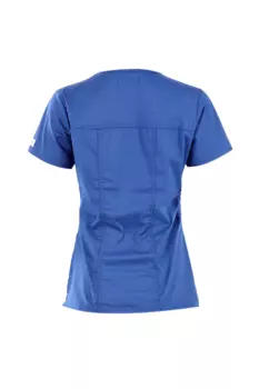 Рубашка Доктор Чехов медицинская с V-образным вырезом женская синяя р 44