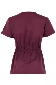 Рубашка Доктор Чехов медицинская женская винный р 48