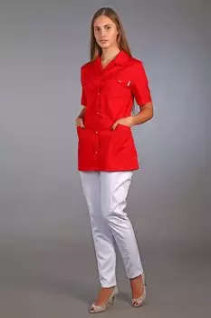Рубашка медицинская ИридаМед м-230 красный р 50