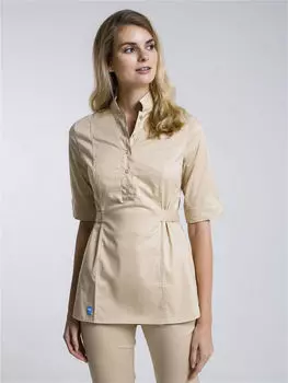 Рубашка медицинская Medcostume женская MC6086 песочная р 50