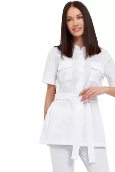 Рубашка SHEYKO медицинская женская база белый р 40