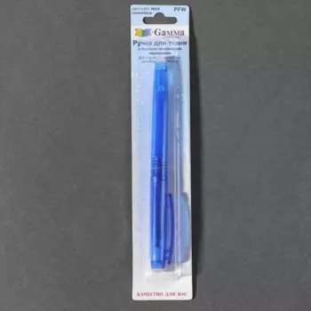 Ручка д/ткани Gamma термоисчезающая, цвет синий №04