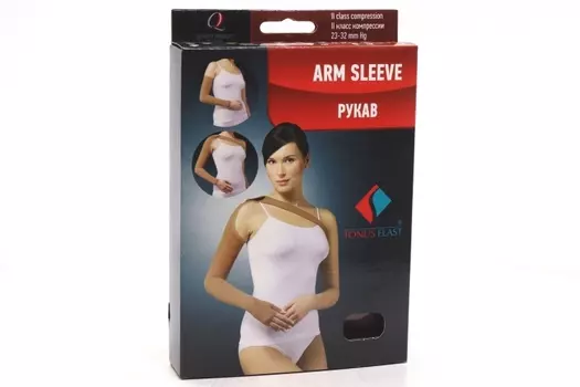 Рукав Tonus Elast мед эласт компресс 2 кл XL, темно-беж