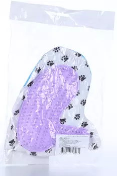 Рукавица Чистый котик д/груминга 23.5х17 см