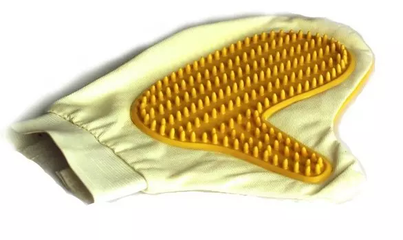 Рукавица массажная с антистатическим эффектом