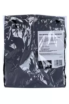 Рюкзак д/обуви Светлячок светоотраж 32х40 см б/принта no print