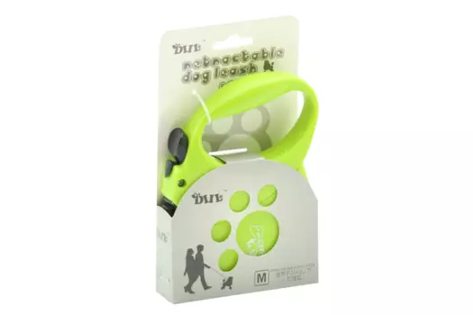 Рулетка DIIL, 4 м, до 20 кг, лента, зеленая