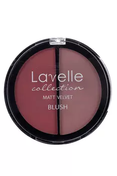 Румяна компактные двухцветные Lavellecollection розовый тон 01