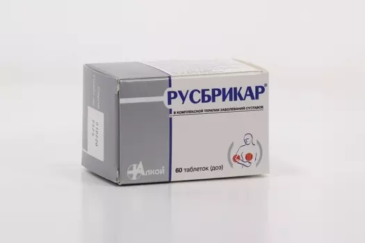 Русбрикар, 60 шт, таблетки подъязычные гомеопатические