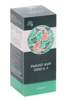 Рыбий жир Омега-3 Солнат 100 мл, масло для приема внутрь БАД