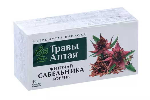 Сабельника корневища серии Алтай, 1,5 г, 20 шт