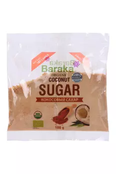 Сахар Baraka Organic кокосовый, 100 г