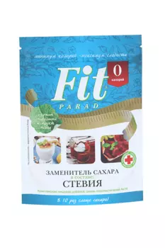 Сахарозаменитель FitParad № 14 стевиозид/эритрит дой-пак, 150 г