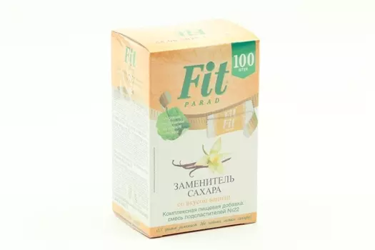 Сахарозаменитель FitParad №22 ваниль стики, 100 шт