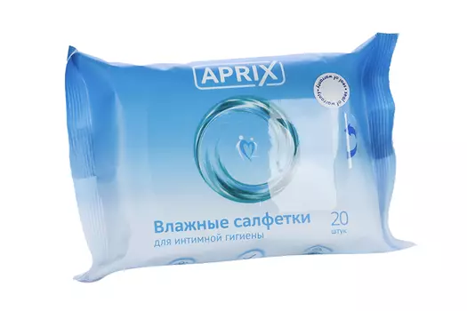 Салфетки Априкс д/интимн гигиены, 20 шт