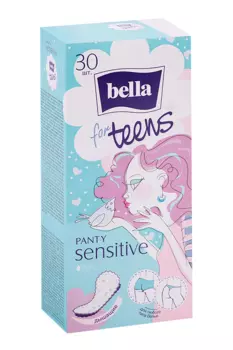 Салфетки Bella for teens Panty sensitive ежедневные, 30 шт