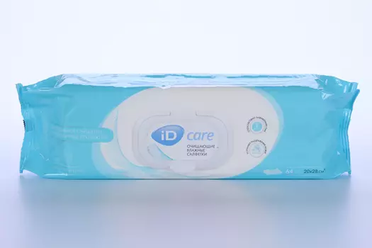 Салфетки ID CARE влажн очищающие, 64 шт