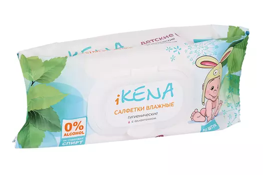 Салфетки Икена влаж дет с аллантоином, 50 шт