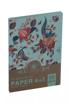 Салфетки Mi-Ri-Ne матирующие 4в1 д/лица, 5 г, 50 шт