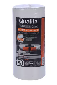 Салфетки Просто чисто универсальные вискозные в рулоне 120 шт