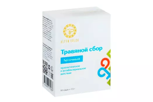 Сбор Altyn Solok Легочный травяной, 1,5 г, 10 шт, саше-пакет