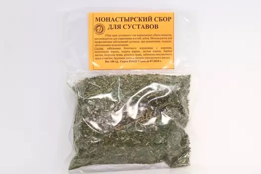 Сбор Монастырский д/суставов, 100 г