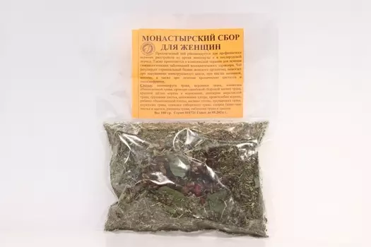 Сбор Монастырский д/женщин, 100 г