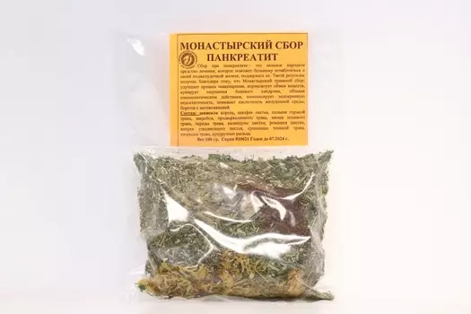 Сбор Монастырский панкреатит, 100 г