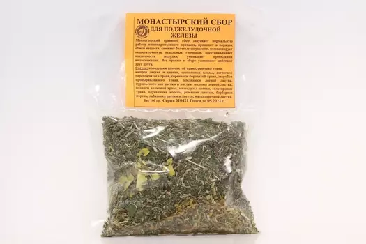 Сбор Монастырский поджелудочная железа, 100 г