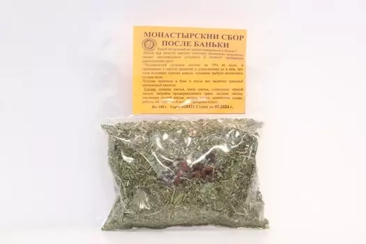Сбор Монастырский после баньки, 100 г