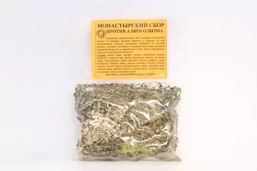 Сбор Монастырский против алкоголизма, 100 г