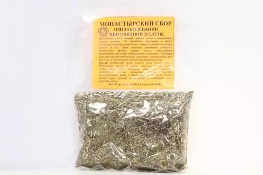 Сбор Монастырский щитовидная железа, 100 г