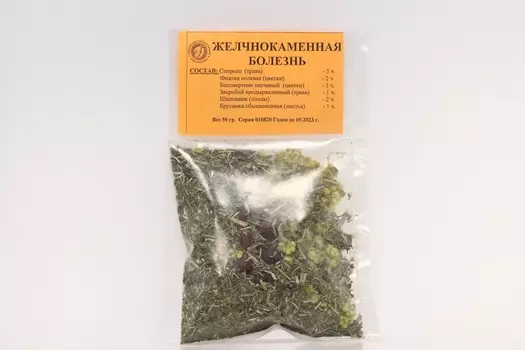 Сбор Желчно-каменная болезнь, 50 г