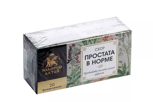 Сбор Золотой Алтай Простата в норме, 1,5 г, 20 шт