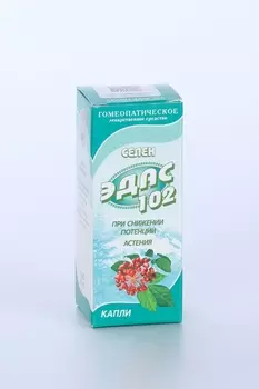 Селен Эдас-102, 25 мл, капли для приема внутрь гомеопатические