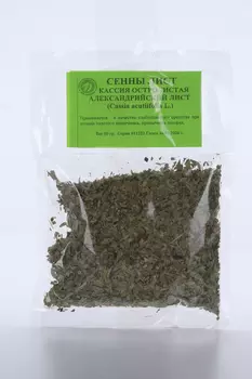 Сенна листья, 50 г, (4606675006796)