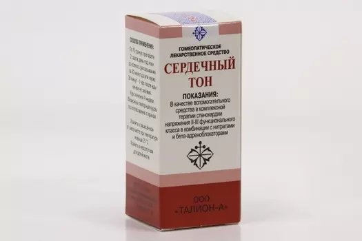 Сердечный тон 20 г, гранулы гомеопатические