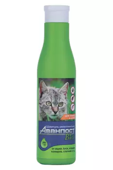 Шампунь Аванпост Bio репеллентный д/кошек 250 мл