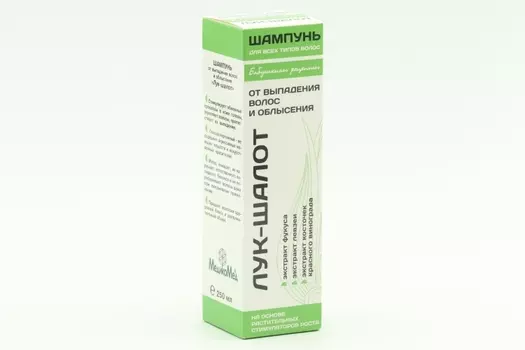 Шампунь Бабушкины рецепты Лук-шалот п/выпадения волос/облысения, 250 мл