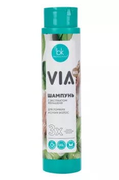 Шампунь Belkosmex VIA mix с экстрактом женьшеня, 390 г