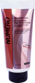 Шампунь Brelil professional NUMERO для придания блеска с ценными сортами масел, 300 мл