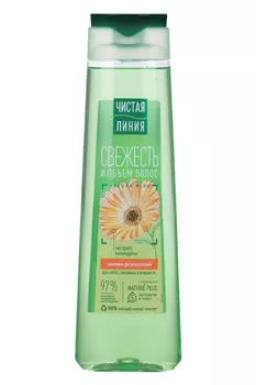 Шампунь Чистая линия Регулирующий Календула, 400 мл