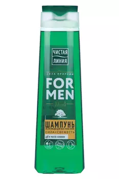 Шампунь Чистая Линия Укрепляющий д/мужчин, 400 мл