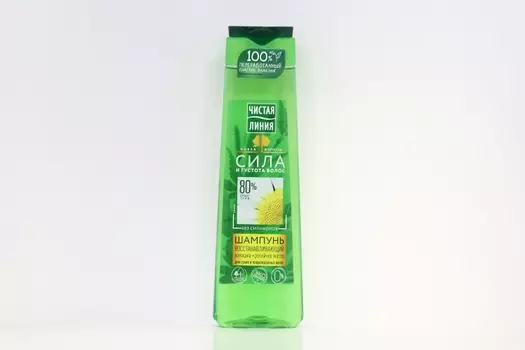 Шампунь Чистая линия восстанав ромашка+репейное масло д/сух и повреж волос, 400 мл