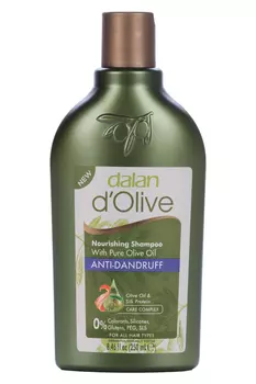 Шампунь д/волос Dalan DOlive Против перхоти оливк масло/протеин пшеницы/шелка, 250 мл