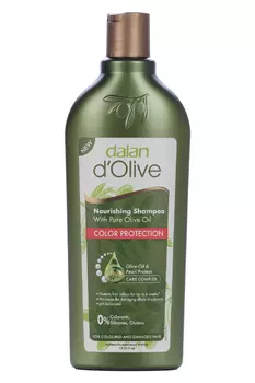 Шампунь д/волос Dalan DOlive Защита цвета Оливк масло/протеин пшеницы и жемчуга, 400 мл