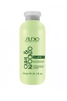 Шампунь для волос Kapous Studio Professional Olive & Avocado с маслами авокадо и оливы 350 мл