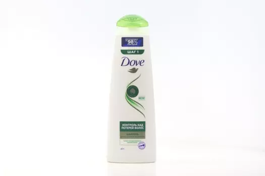 Шампунь DOVE д/ослабленных/хрупких волос контроль над потерей волос без парабенов, 380 мл