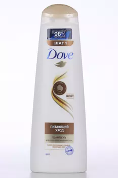 Шампунь DOVE д/сухих непослушных волос питающий уход, 380 мл