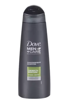 Шампунь DOVE Men+Care Cвежесть ментола укрепляющий, 250 мл